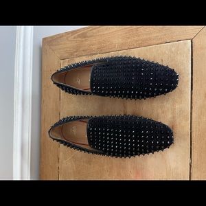 Christian Louboutin “Dandelion Spikes Flat” Loafer
